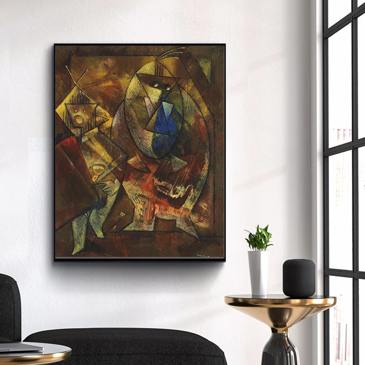 rene magritte au pays dalice by Max Ernst