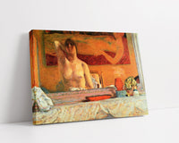 the-fireplace by Pierre Bonnard