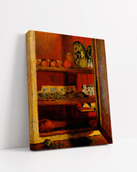the-red-cupboard by Pierre Bonnard