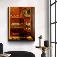 the-red-cupboard by Pierre Bonnard