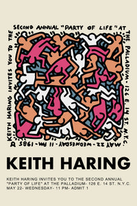 Party of life by Keith Haring