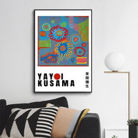Yayoi Kusama Exhibition Poster