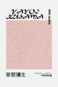 Yayoi Kusama Exhibition Poster