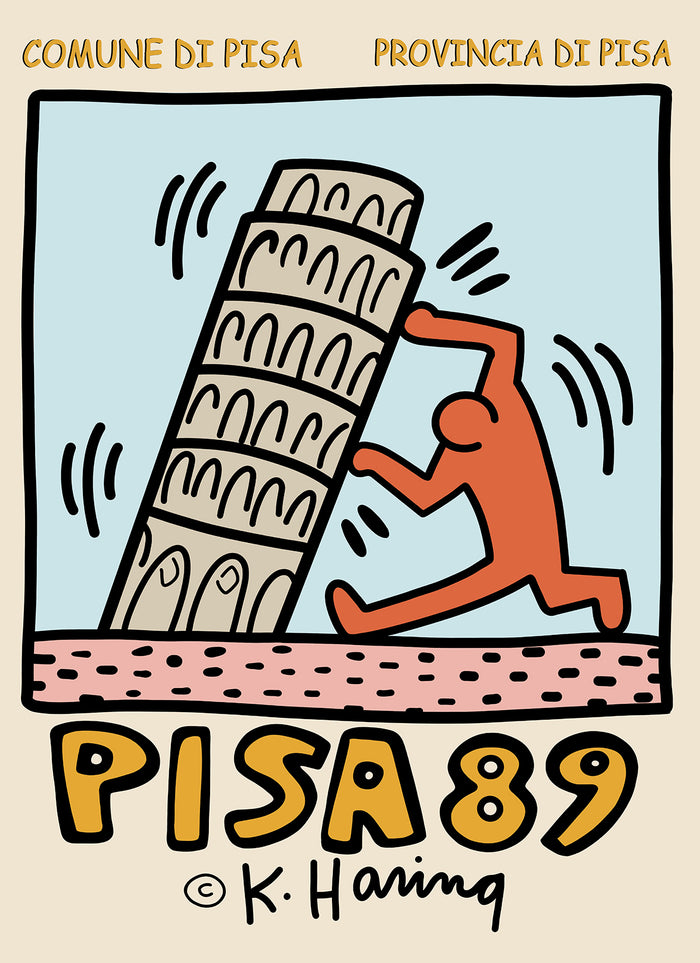 Pisa 89 by Keith Haring