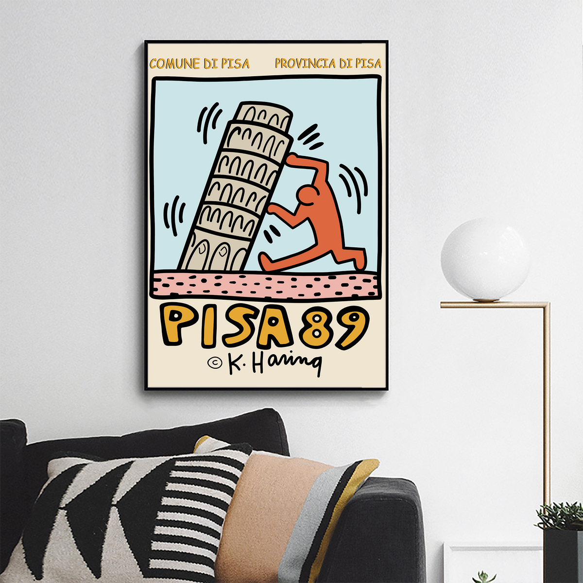 Pisa 89 by Keith Haring