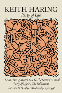 Party of life by Keith Haring
