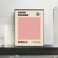 Yayoi Kusama Exhibition Poster