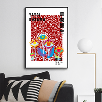 Yayoi Kusama Exhibition Poster