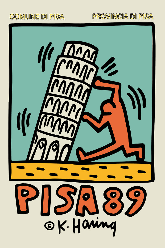 Pisa 89 by Keith Haring