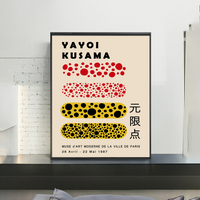 Yayoi Kusama Exhibition Poster