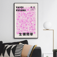 Yayoi Kusama Exhibition Poster