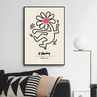Flower by Keith Haring