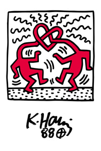 Keith Haring Exhibition Poster