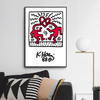 Keith Haring Exhibition Poster