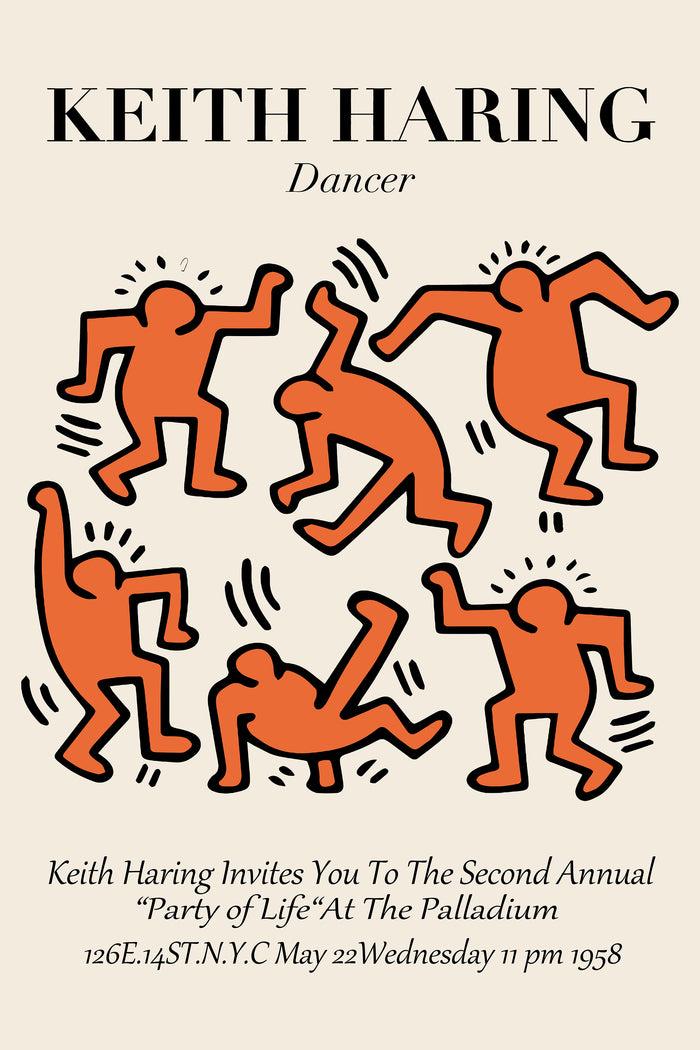 Dancer by Keith Haring