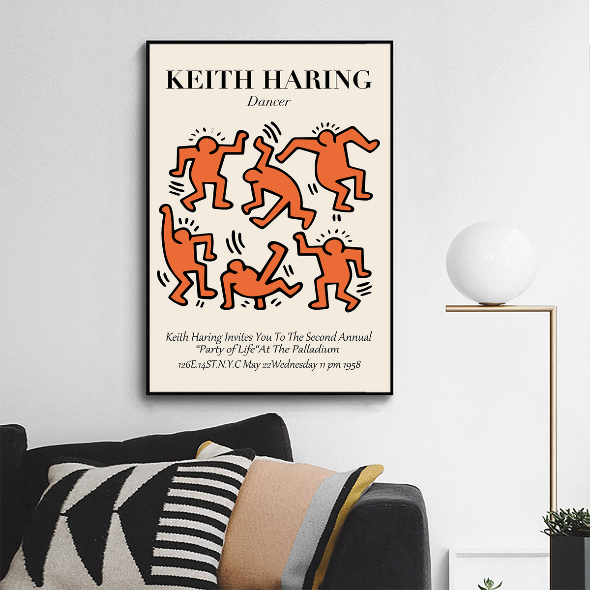 Dancer by Keith Haring