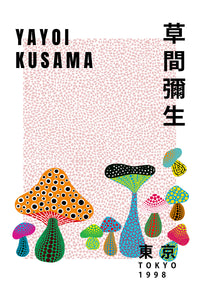 Yayoi Kusama Exhibition Poster