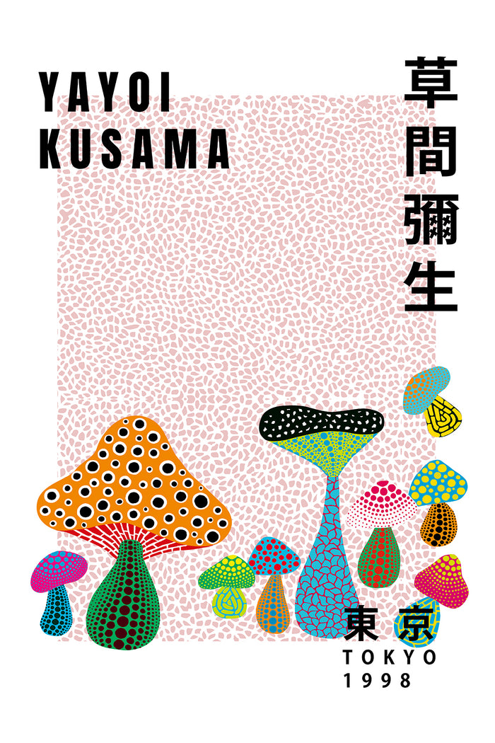 Yayoi Kusama Exhibition Poster