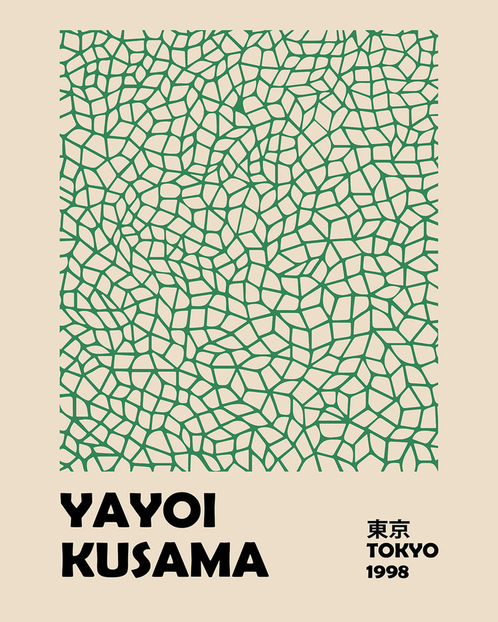 Yayoi Kusama Exhibition Poster