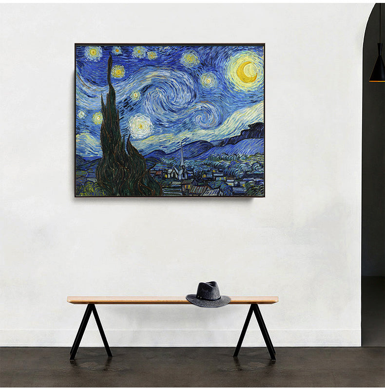 The Starry Night by Vincent van Gogh