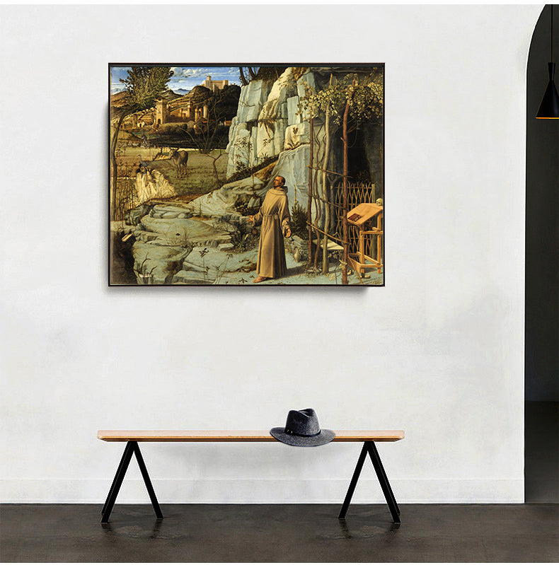 St. Francis in Ecstasy by Giovanni Bellin