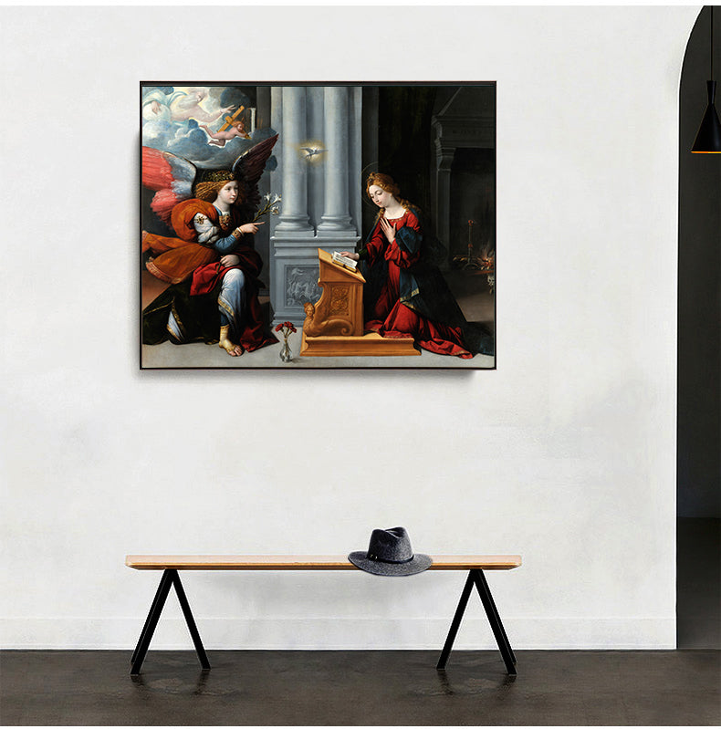 The Annunciation by Benvenuto Tisi