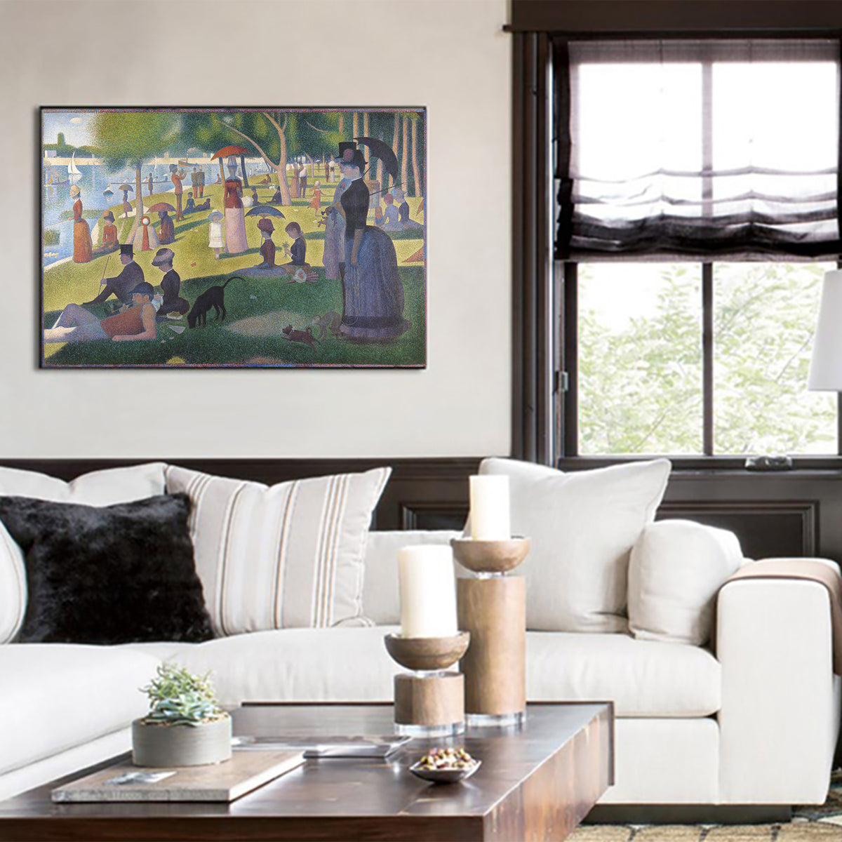 A Sunday Afternoon on the Island of La Grande Jatte by Georges Seurat