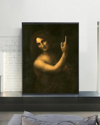Saint John the Baptist by Leonardo da Vinci