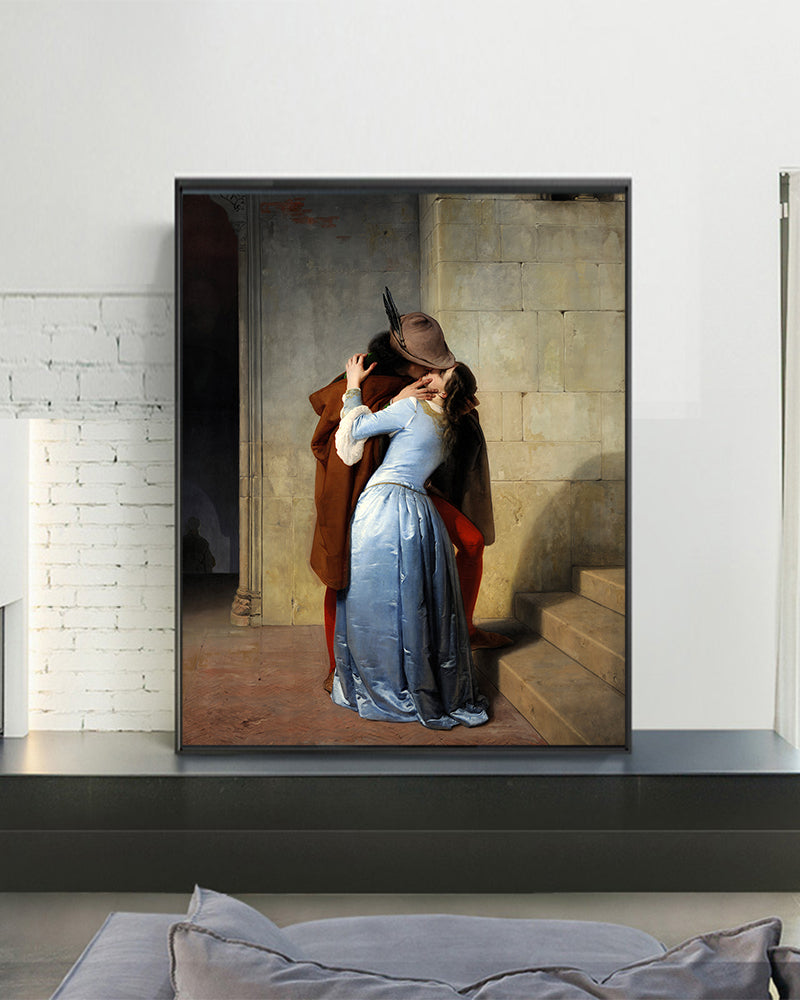 The Kiss by Francesco Hayez,1859