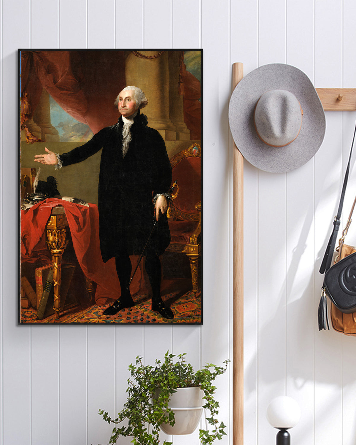 Lansdowne portrait of George Washington by Gilbert Stuart
