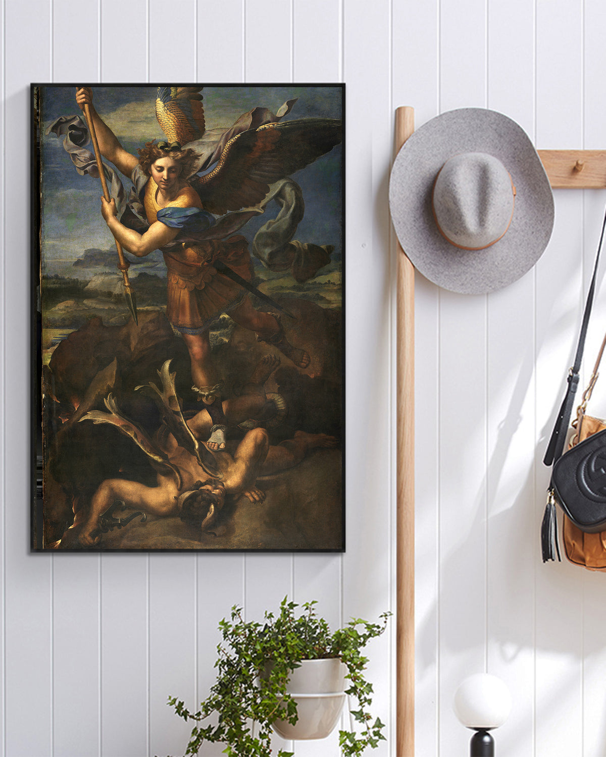 St. Michael Vanquishing Satan by Raphael