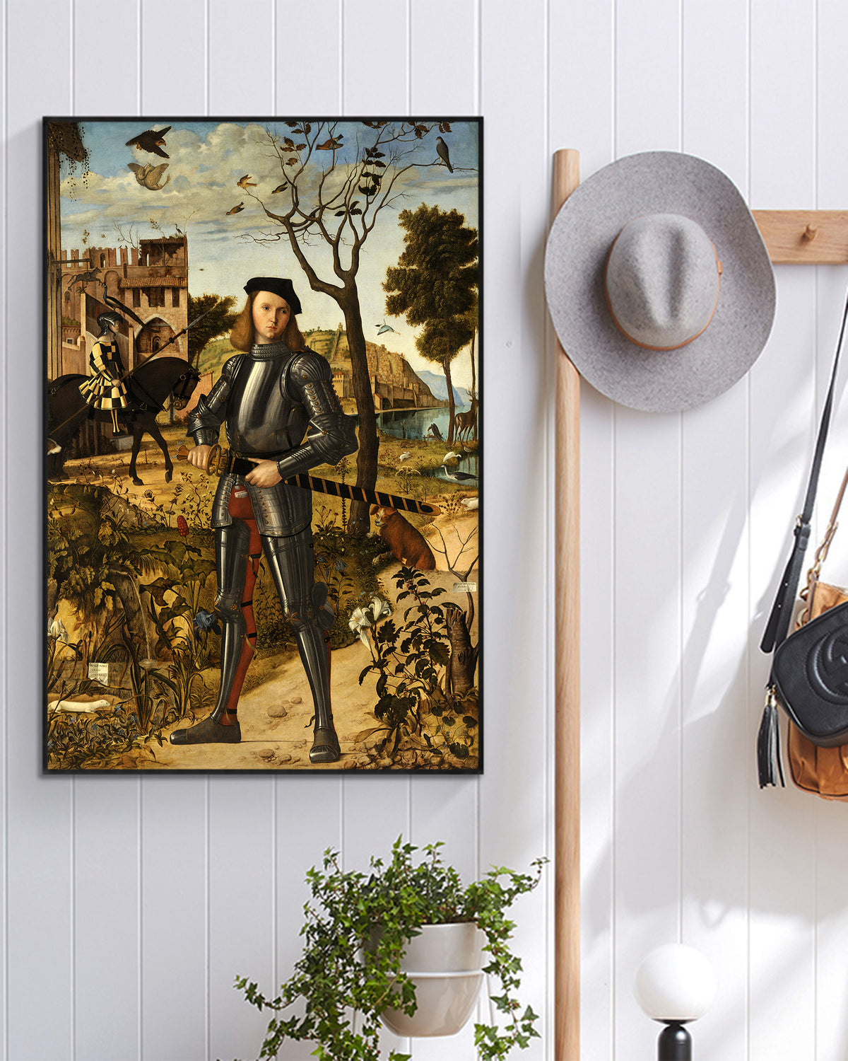 Young Knight in a Landscape