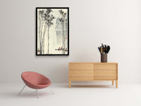 Chinese traditional bamboo print