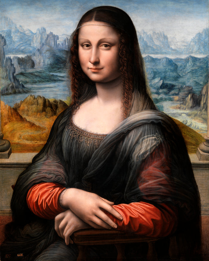 Prado Mona Lisa by Leonardo da Vinci