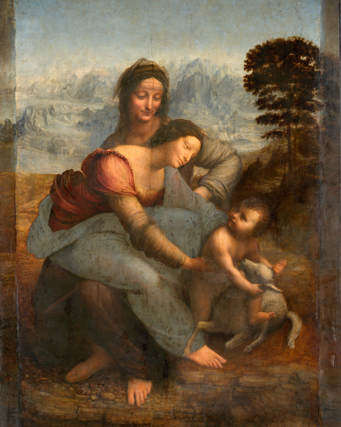 Madonna and Saint Anne by Leonardo da Vinci