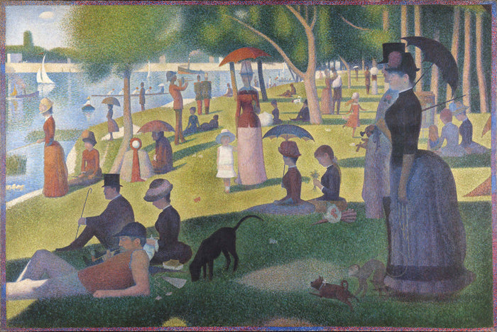 A Sunday Afternoon on the Island of La Grande Jatte by Georges Seurat