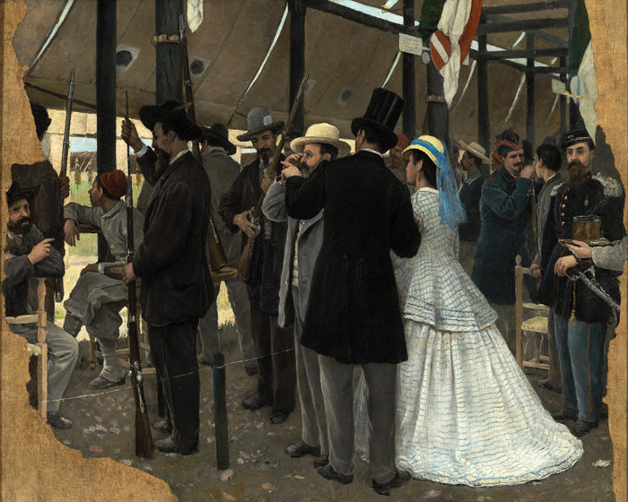The Third National Shooting Competition in Florence by Giovanni Estienne