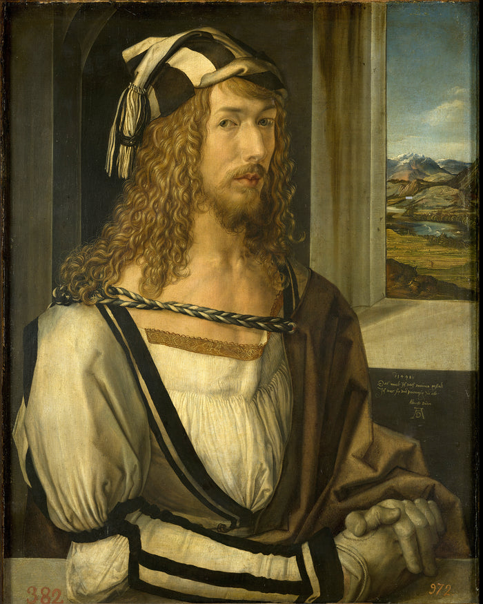 Self-portrait, 1498 by Dürer