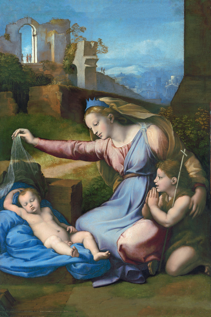 Madonna with the Blue Diadem by Raphael