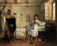 Triste Presentimento(Sad feeling) 1862 by Gerolamo induno