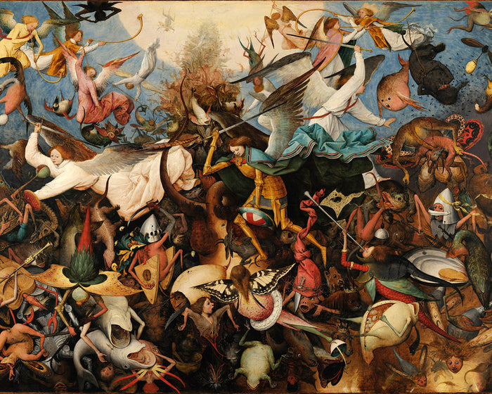 The Fall of the Rebel Angels by Pieter Bruegel the Elder