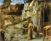 St. Francis in Ecstasy by Giovanni Bellin
