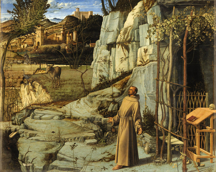 St. Francis in Ecstasy by Giovanni Bellin