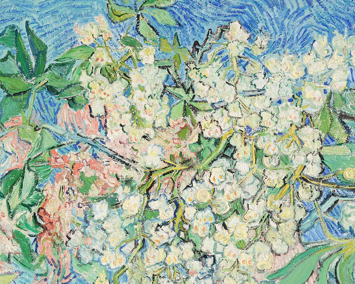 Blossoming Chestnut Branches by Vincent van Gogh