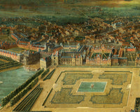 View of the Château de Fontainebleau-Pierre-Denis Martin
