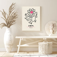 Flower by Keith Haring