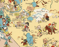 Nevada Funny Vintage Map