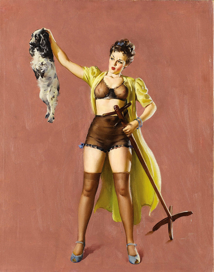 Misplaced_confidence  by Gil Elvgren