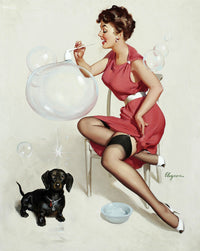 Neat_trick_1958 by Gil Elvgren