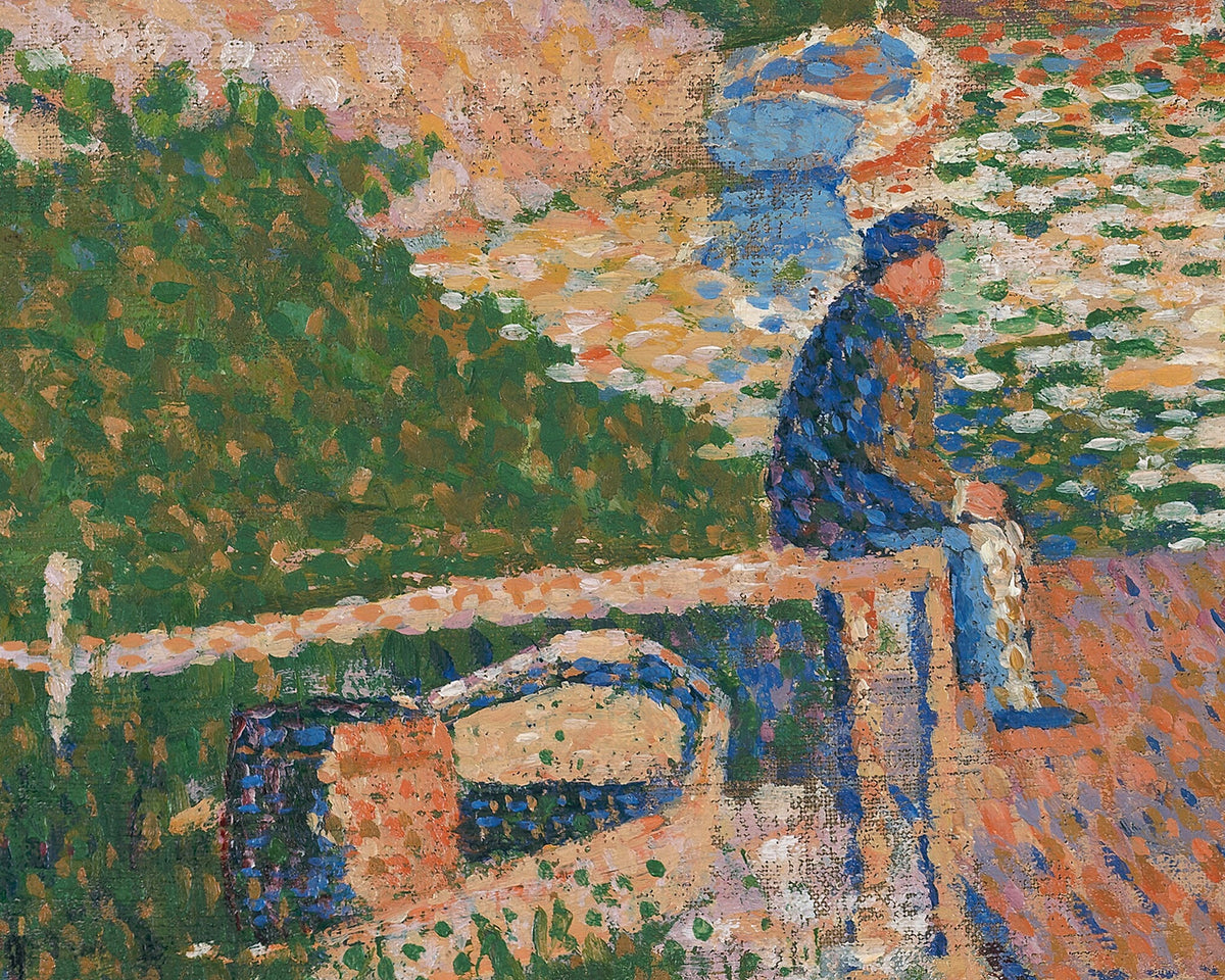 The river bank-Paul Signac